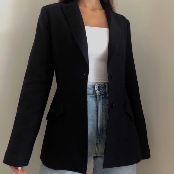 Wool Tailored blazer with a slim fit - Picture 2 of 9